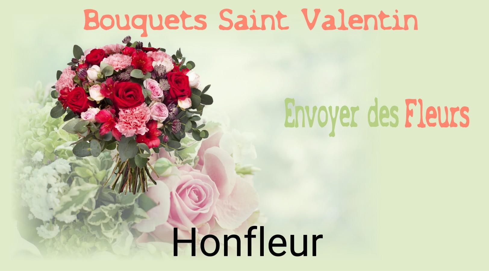 Roses de Saint-Valentin livrées à Honfleur